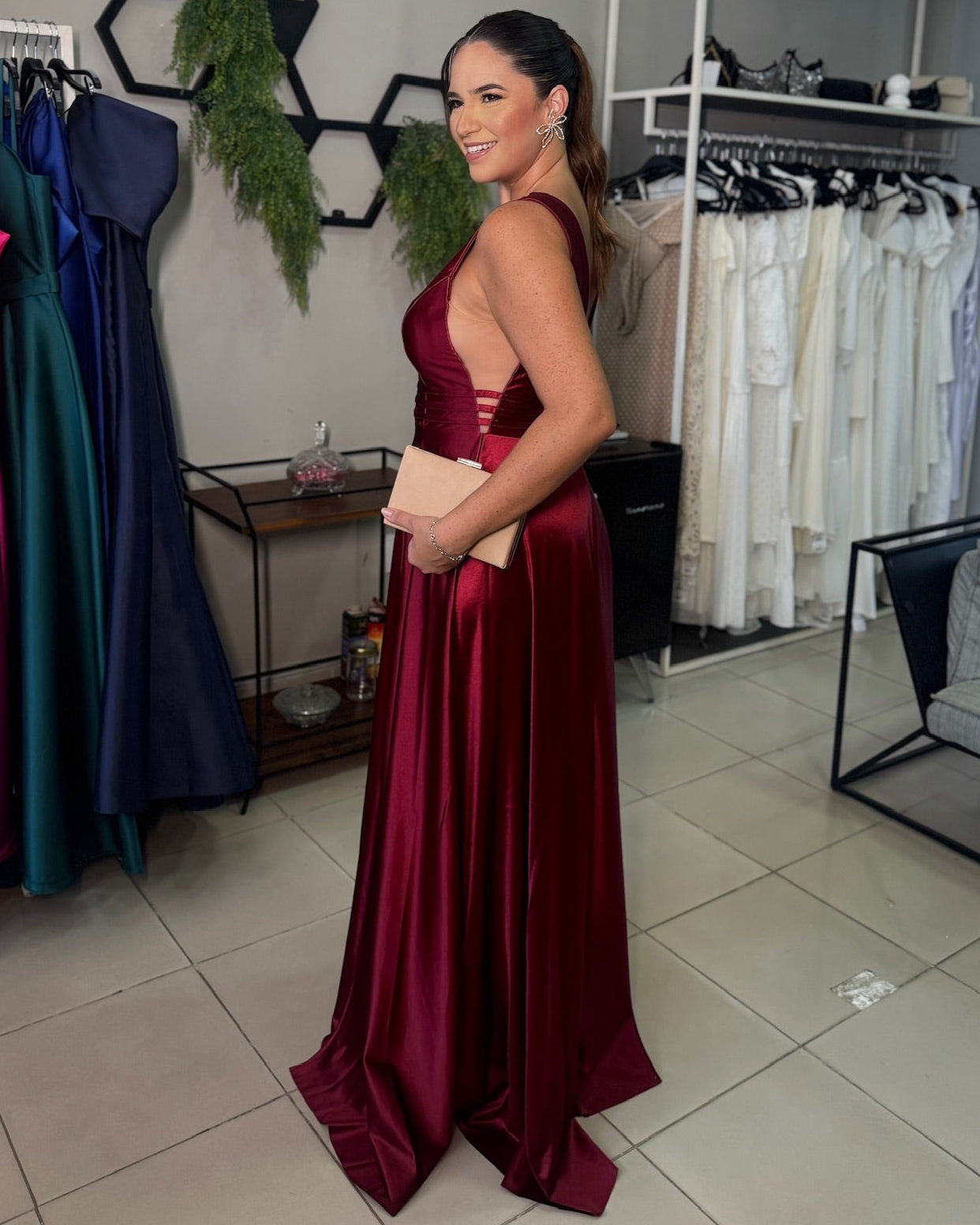 Vestido Prada Telado