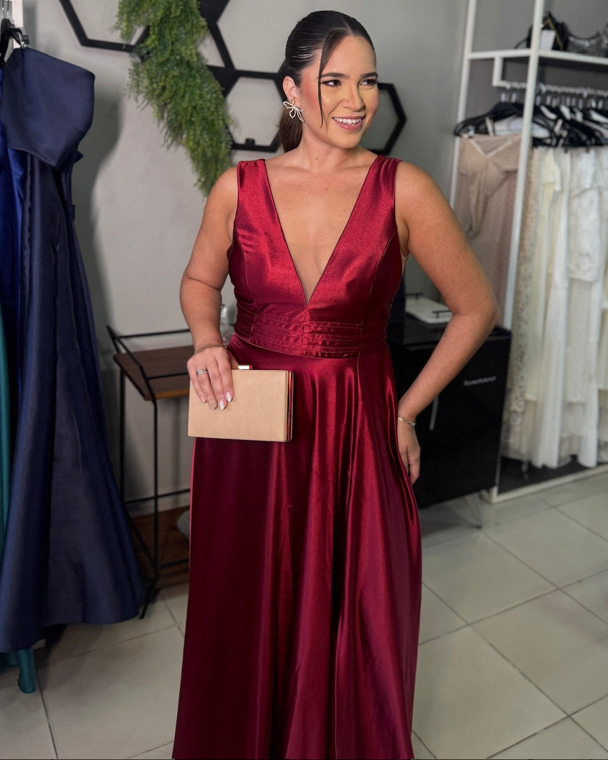 Vestido Prada Telado