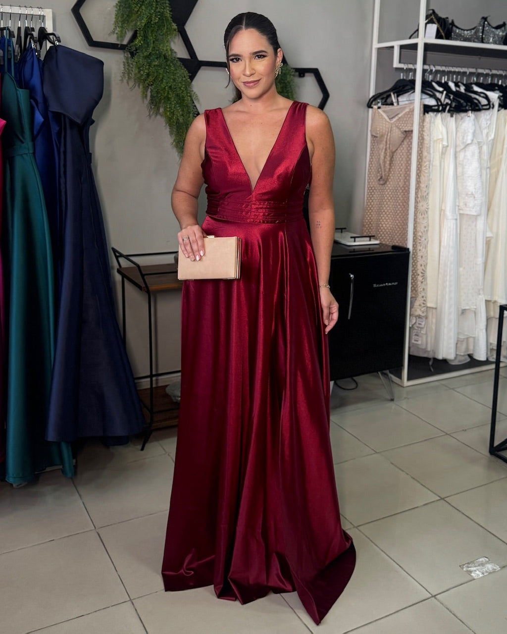 Vestido Prada Telado