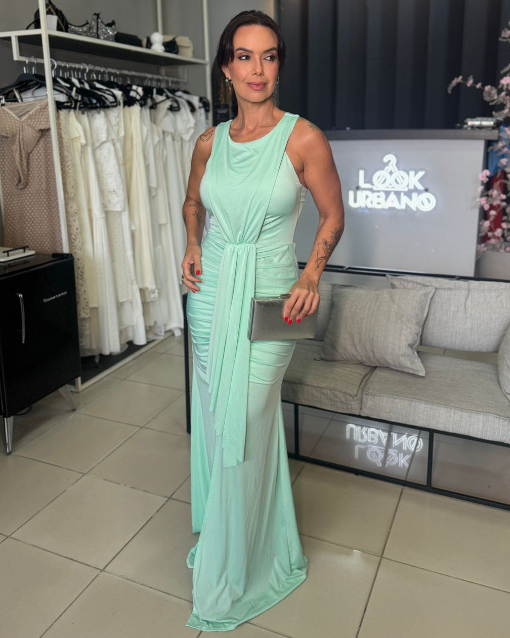 Vestido Eloá Malha Fluity